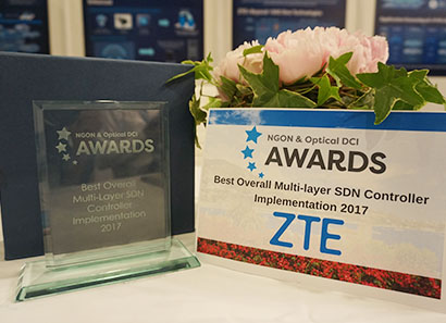 ZTE ZENIC SDON wins Best Overall Multi-layer SDN Controller Implementation award