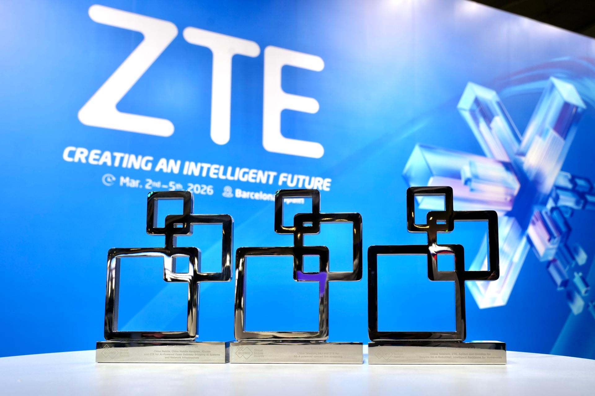 ZTE Honored with Three GSMA GLOMO Awards, Pioneering an Intelligent Future