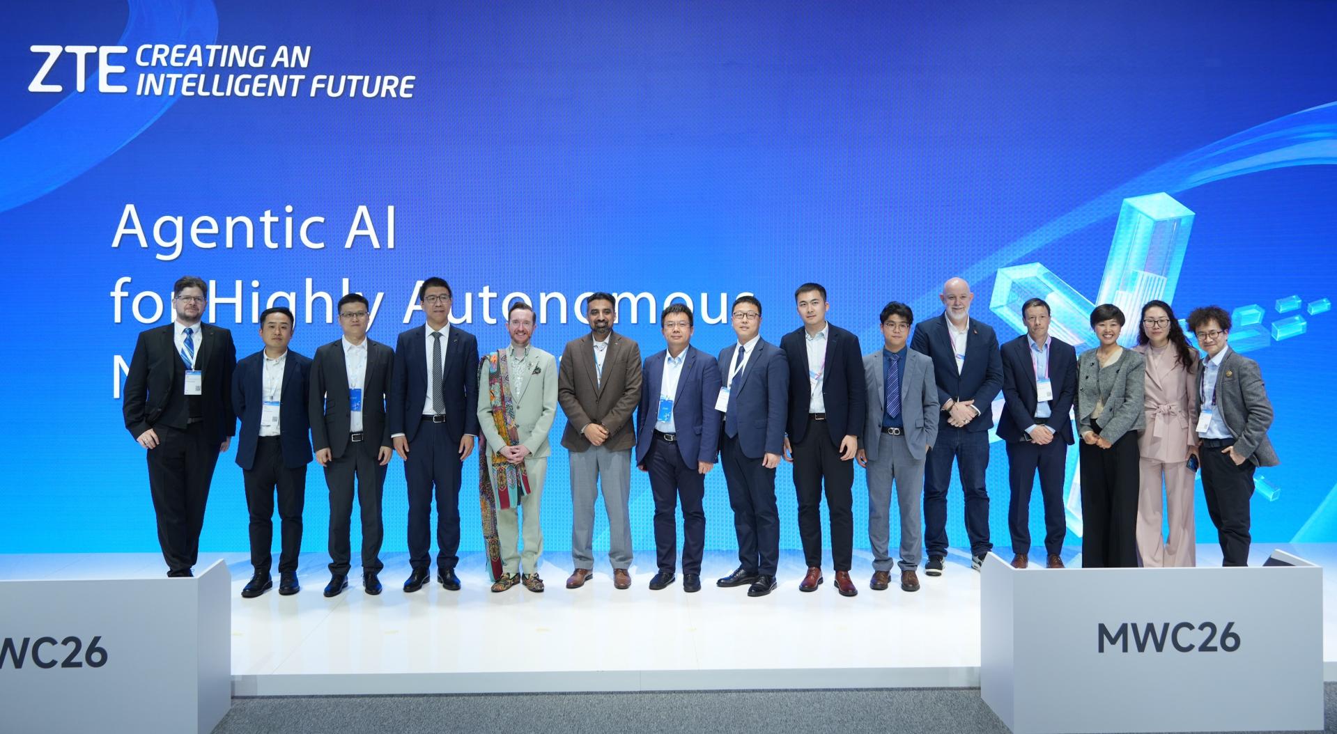 ZTE and Industry Partners Drive L4 Autonomous Networks at MWC 2026, Pioneering the Era of Agentic AI in Network Operations