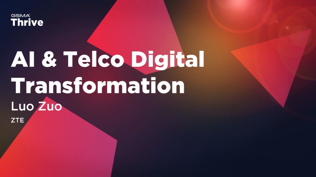 AI and Telco Digital Transformation - Zuo Luo