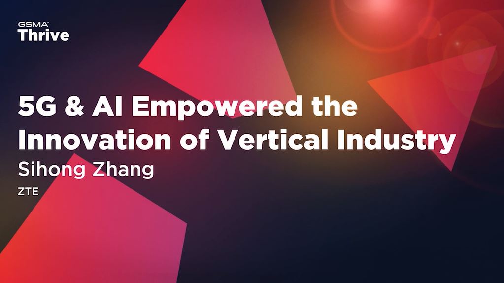 AI Enabled 5G E2E Intelligent Network System - Zhang Sihong