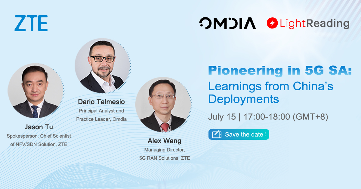Omdia & ZTE 5G SA Webinar