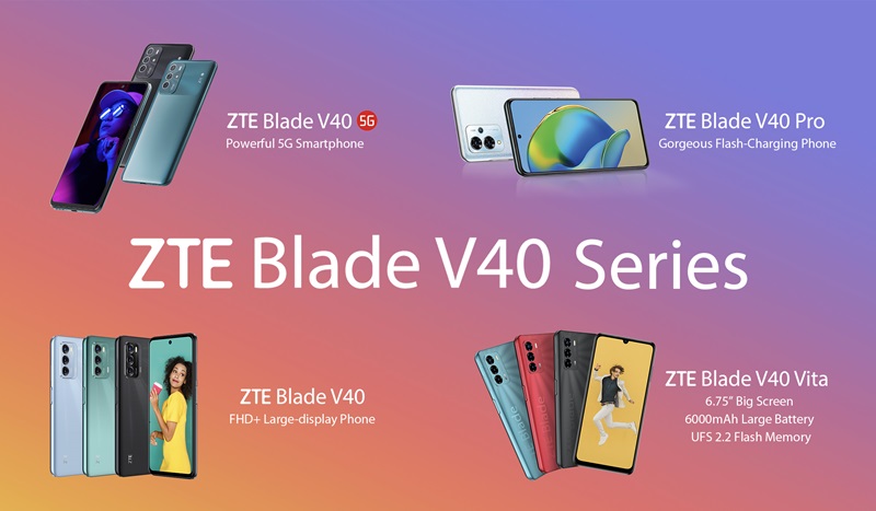 ZTE Blade V40 Design Leak Reveals Key Specifications Ahead Of Launch -  Gizmochina