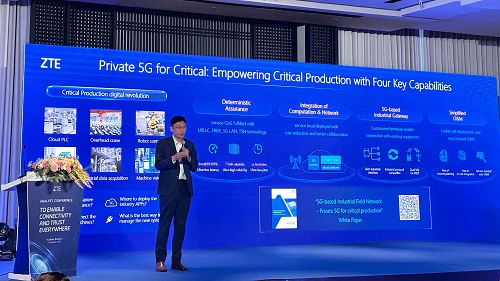 ZTE releases 5G-based Industrial Field Network Whitepaper to empower critical industrial productions