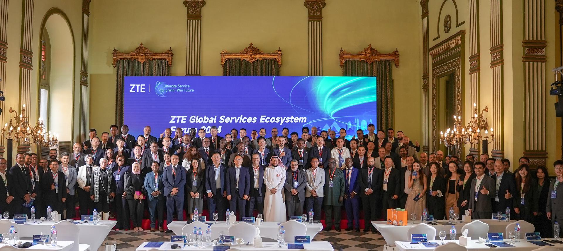 ZTE Global Services Ecosystem Forum paves the way for a new era of ecological cooperation in the MEA region