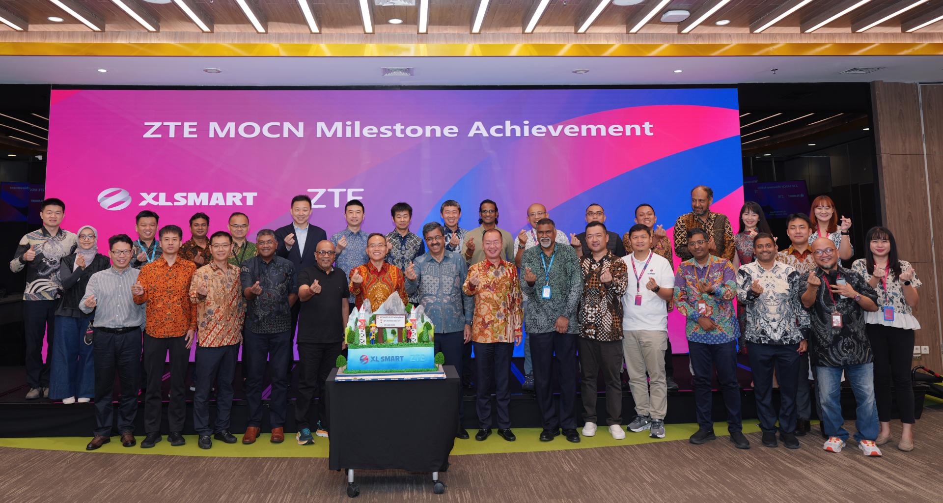 ZTE and XLSMART Set New Benchmark for Large-Scale Network Rollout Across Indonesia by Deploying 20,000+ Sites in Eight Months
