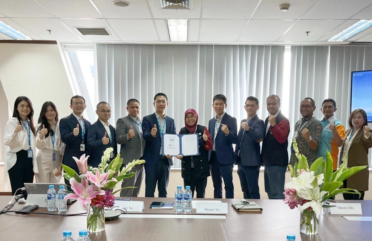 PMI印度尼西亚与中兴通讯签署战略合作协议 共创卓越项目管理和服务