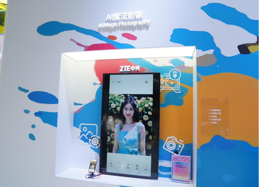 中兴通讯亮相MWC上海展，全场景AI终端应用与裸眼3D新品惊艳全场