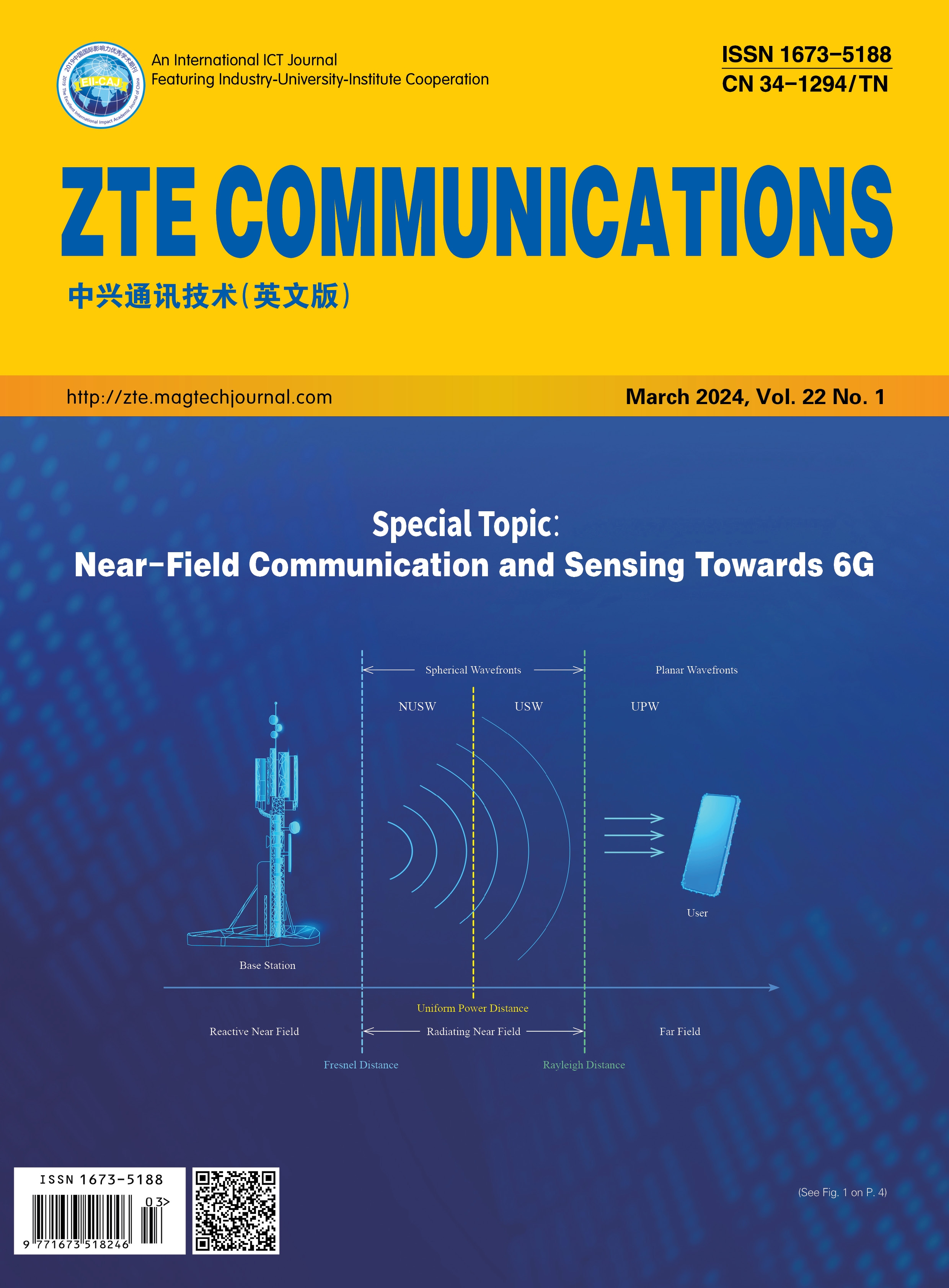 Special Topic on NearField Communications and Sensing Towards 6G