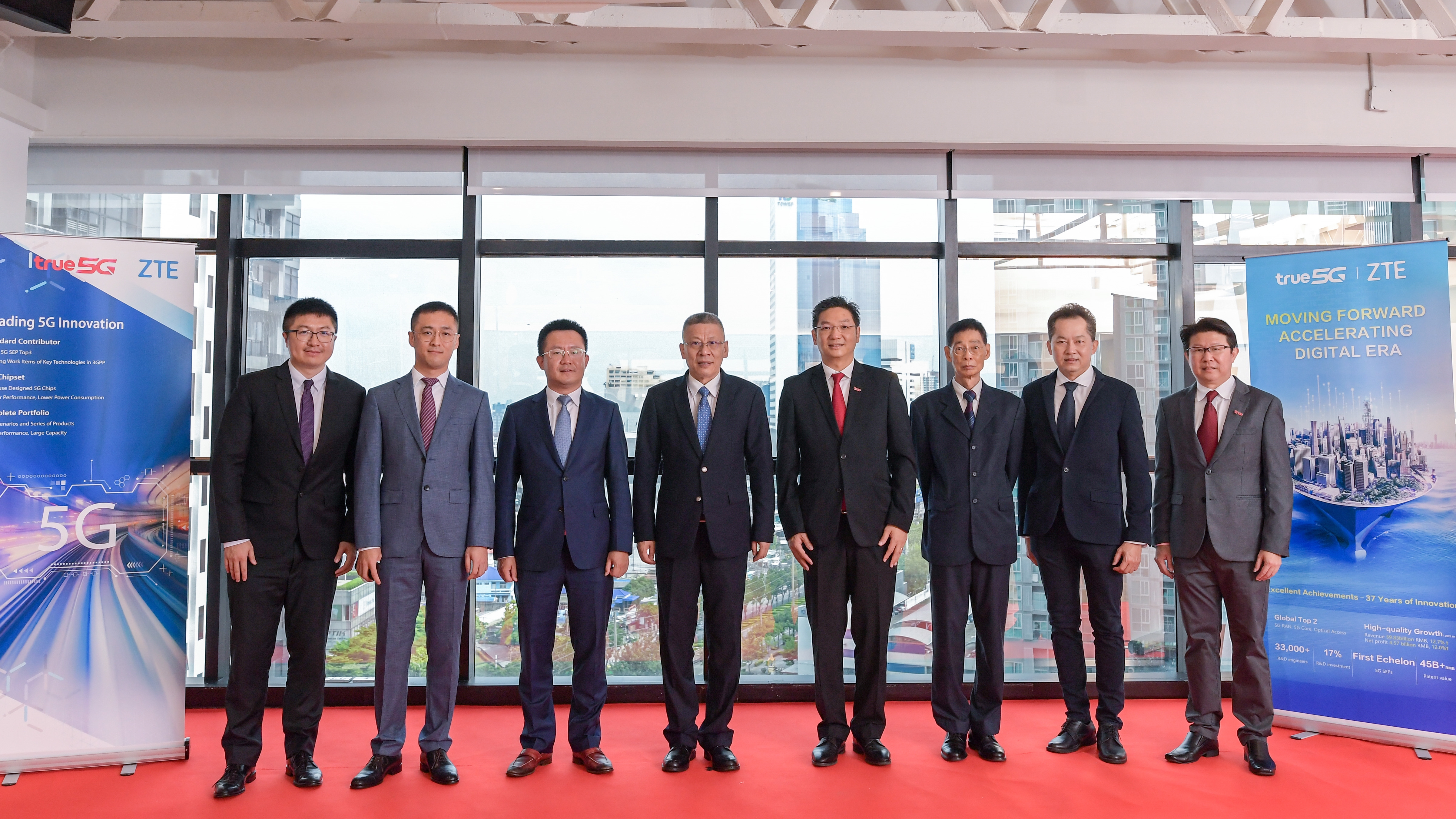 True Group and ZTE sign 5G innovation cooperation agreement