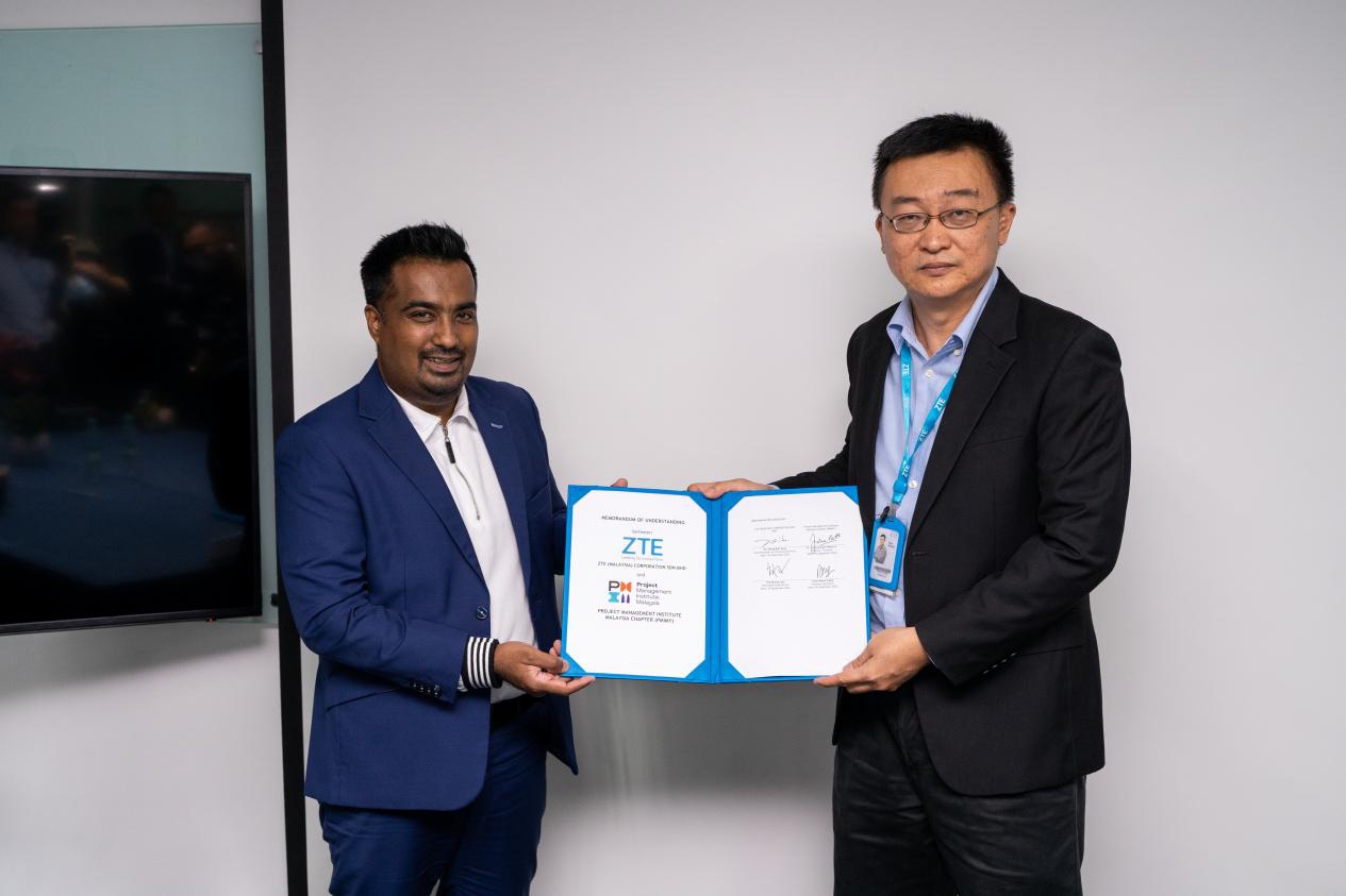 ZTE and PMI Malaysia Sign Strategic Cooperation Agreement on Professional Project Management Ecosystem