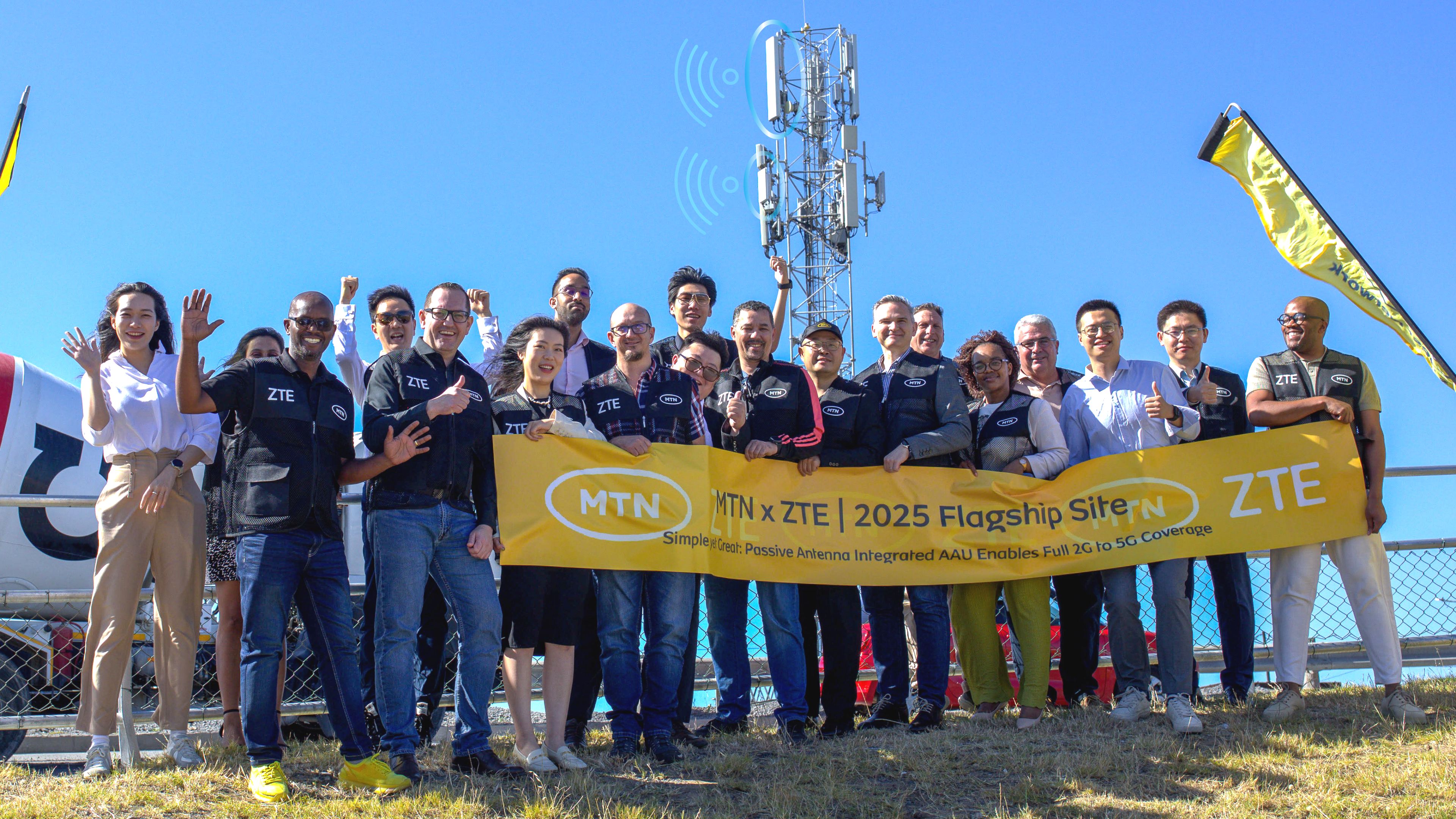 MTN and ZTE announce quad-band Massive-MIMO pilot site, first