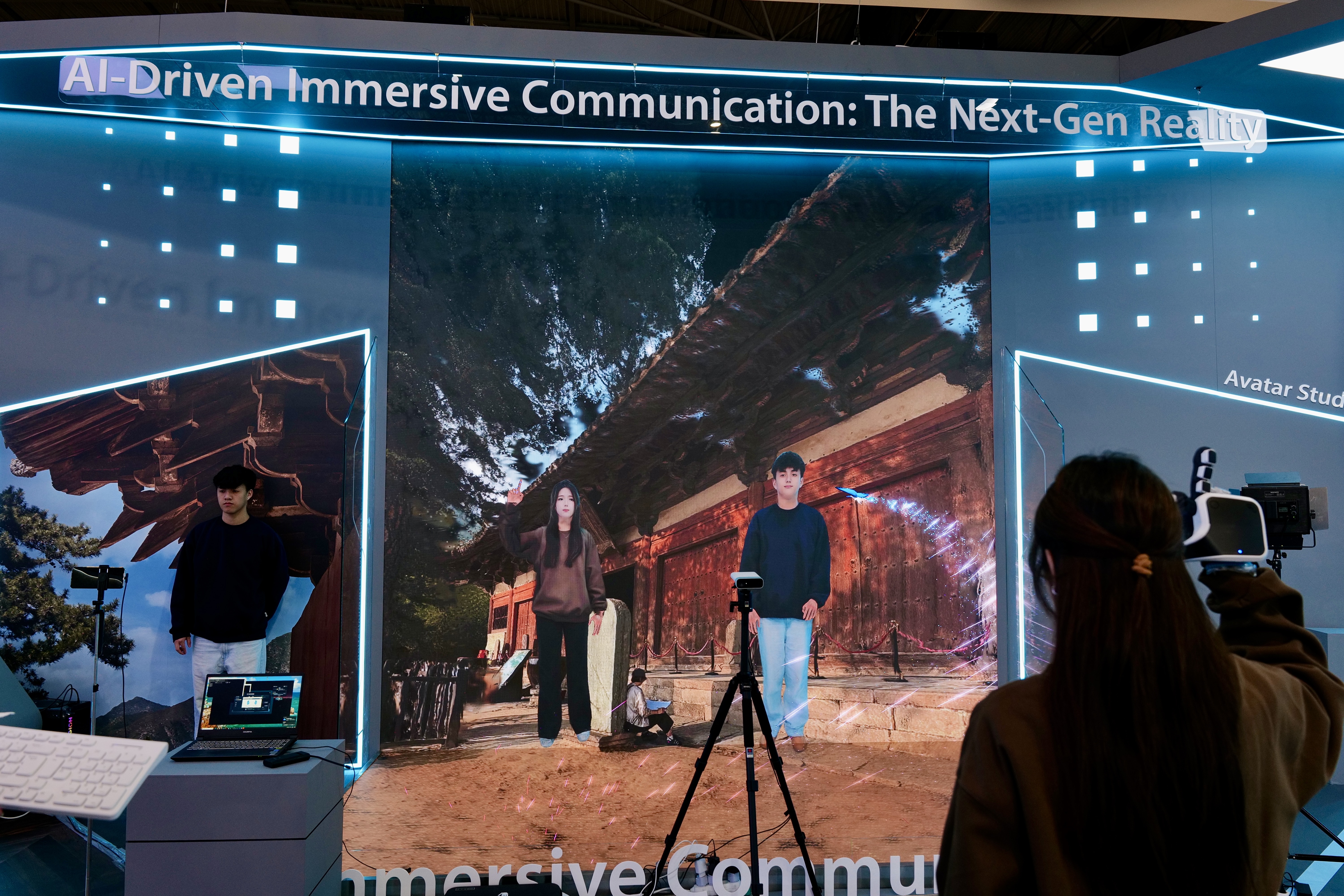 ZTE Showcases Industry's First AI Immersive Communication