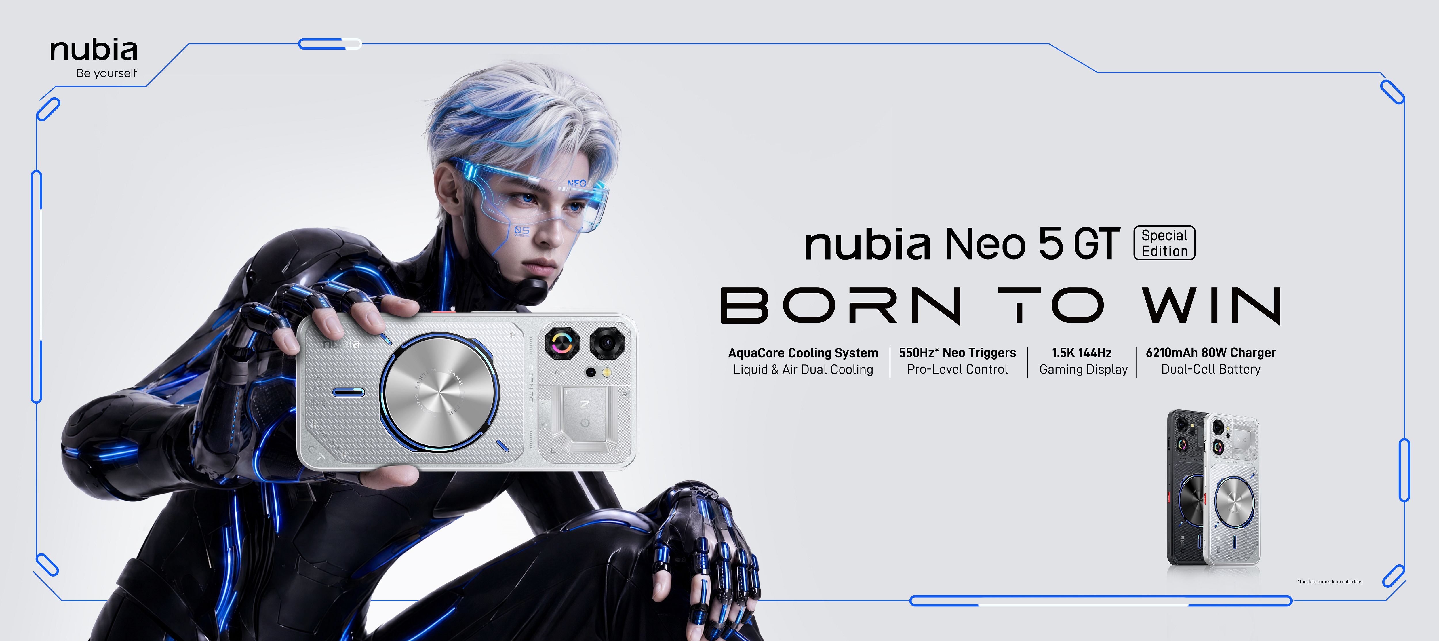 nubia Neo 5 GT Special Edition Debuts with the First and Only