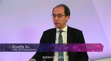 Mr.Xu Ziyang, CEO of ZTE, was interviewed by Mobile World Live at MWC19